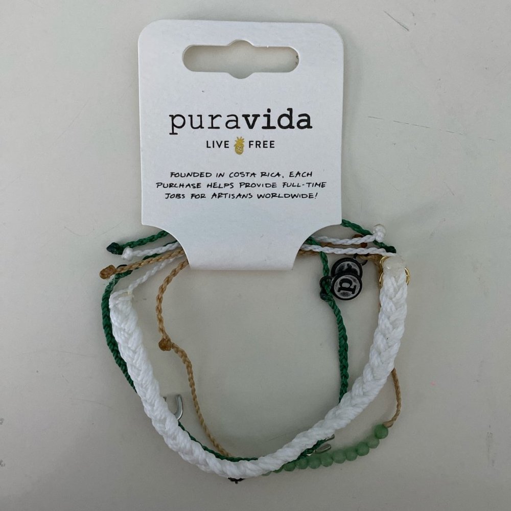 🛑SOLD ON DEPOP🛑 Brand New Pura Vida Bracelet Set
